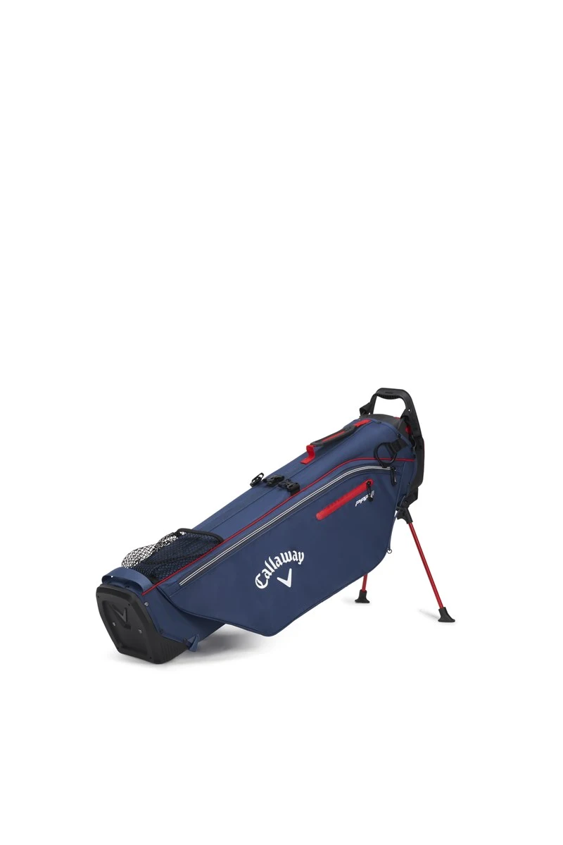 Callaway Par 3 Dbl Stand Bag Navy/Red 1 Callaway Par 3 Dbl Stand Bag Navy/Red