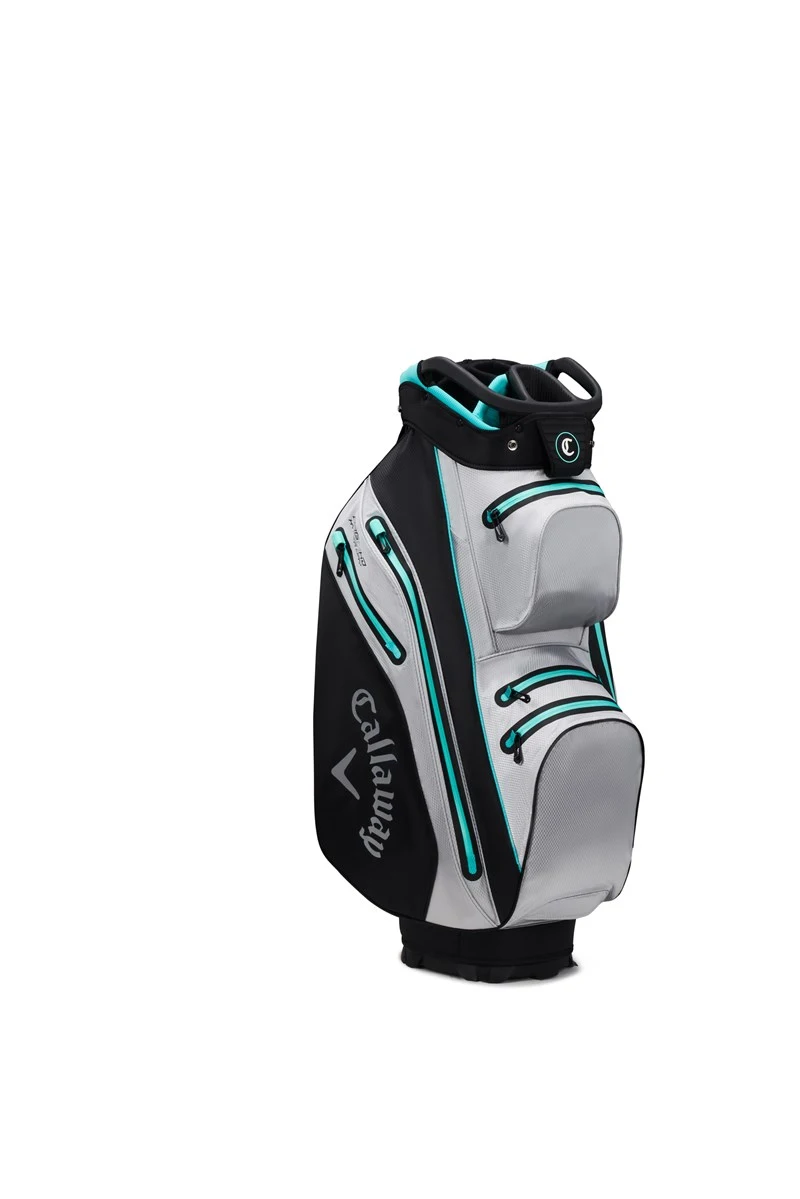 Callaway Org 14 Hd Cart Bag Silver/Black/Green 2 Callaway Org 14 Hd Cart Bag Silver/Black/Green - Image 2