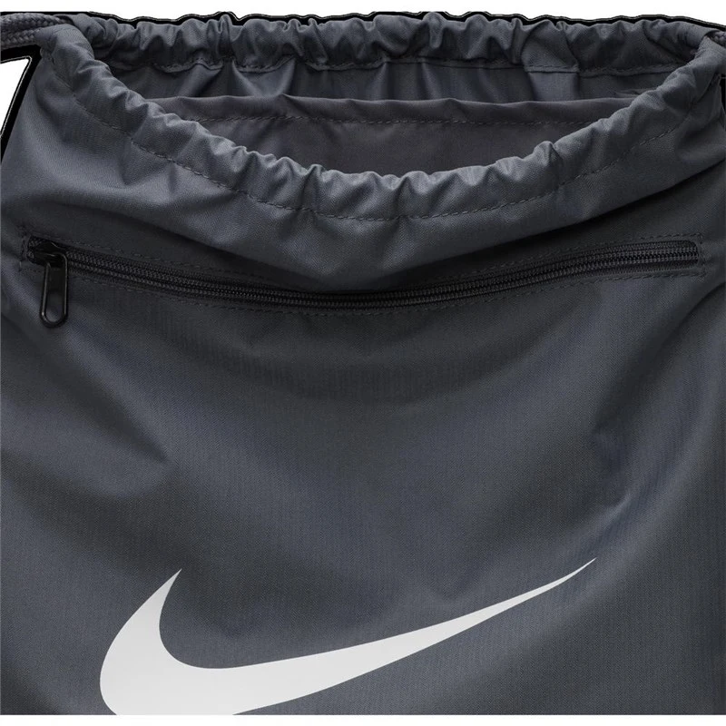 Nike Golf Brasilia 9.5 Training Gymsack 18L Flint Grey/Black/White 3 Nike Golf Brasilia 9.5 Training Gymsack 18L Flint Grey/Black/White - Image 3