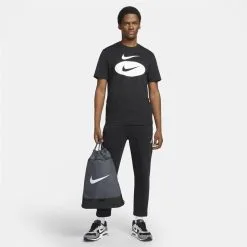 Nike Golf Brasilia 9.5 Training Gymsack 18L Flint Grey/Black/White 15 Nike Golf Brasilia 9.5 Training Gymsack 18L Flint Grey/Black/White -Outlet Golf Putter Store 37533 7