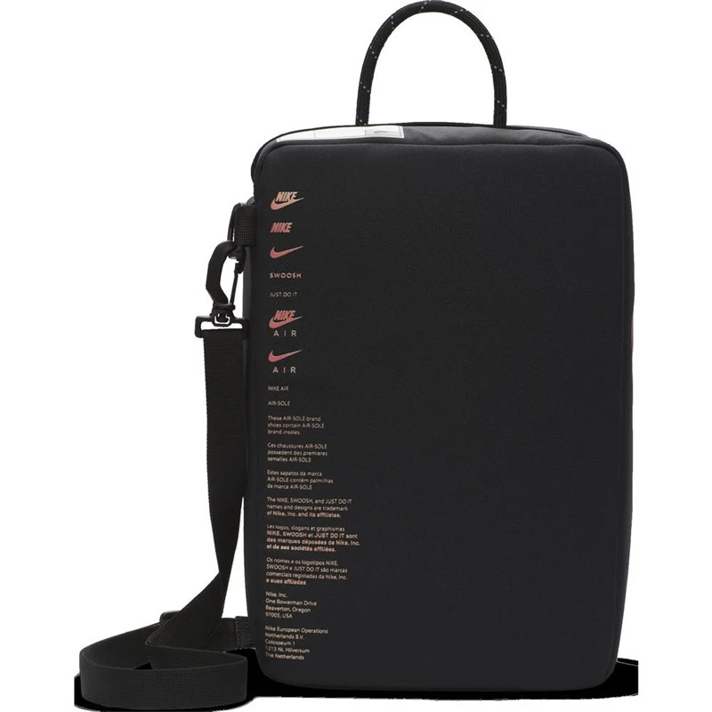 Nike Golf Sportswear Shoe Box Bag Black/University Red 4 Nike Golf Sportswear Shoe Box Bag Black/University Red - Image 4