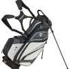 Cleveland Golf Saturday Stand Bag Charcoal/White/Black  