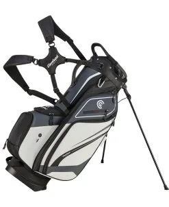 Cleveland Golf Saturday Stand Bag Charcoal/White/Black  