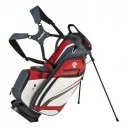 Cleveland Golf Saturday Stand Bag Red/White/Charcoal 1 Cleveland Golf Saturday Stand Bag Red/White/Charcoal