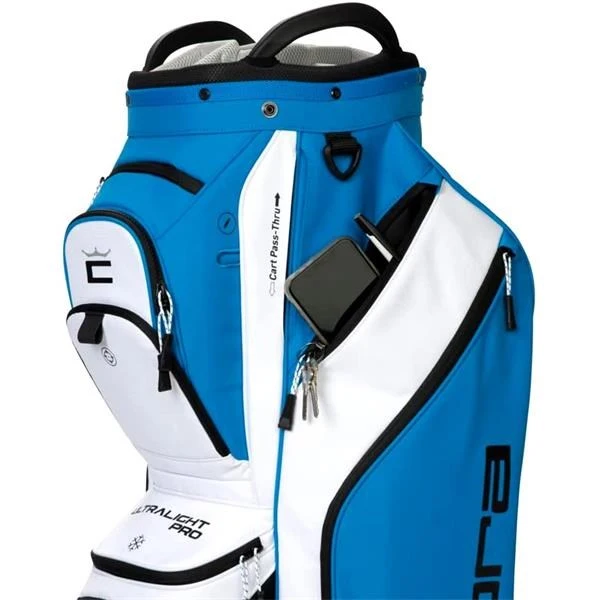 Cobra Ultralight Pro Cart Bag Blue/White 5 Cobra Ultralight Pro Cart Bag Blue/White - Image 5