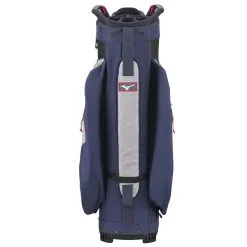 Mizuno Br-D4C Fy21 Cart Bag Heather Grey/Navy 5 Mizuno Br-D4C Fy21 Cart Bag Heather Grey/Navy -Outlet Golf Putter Store 40153 2