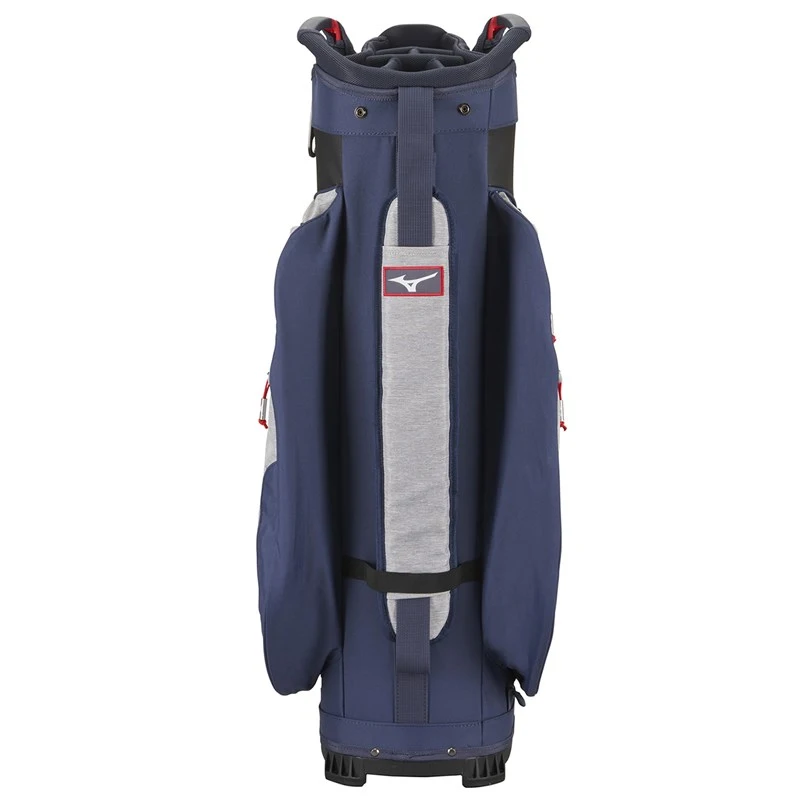 Mizuno Br-D4C Fy21 Cart Bag Heather Grey/Navy 3 Mizuno Br-D4C Fy21 Cart Bag Heather Grey/Navy - Image 3