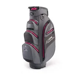 Powakaddy Dri-Tech Bag -Gun Metal With Hot Pink  