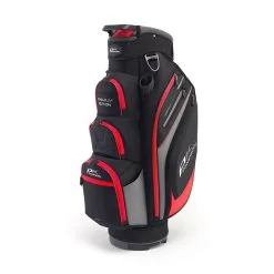 Powakaddy Premium-Edition Bag - Black/Gun Metal With Red  