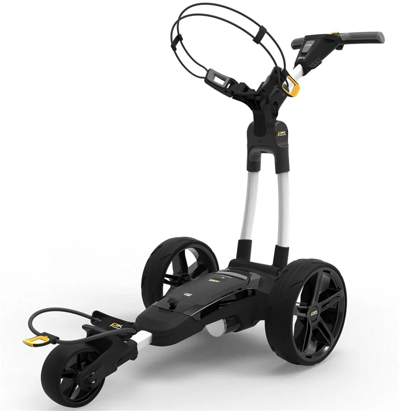 Powakaddy 2022 FX3 Electric Trolley 18 Hole Lithium White 1 Powakaddy 2022 FX3 Electric Trolley 18 Hole Lithium White