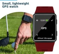 Shot Scope G3 GPS Watch Red   -Outlet Golf Putter Store 40893 3