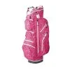 Surprize Shop Ladies Waterproof Cart Bag Pink Feather  