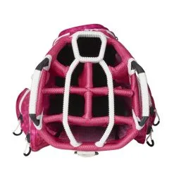 Surprize Shop Ladies Waterproof Cart Bag Pink Feather   -Outlet Golf Putter Store 41355 2