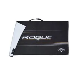 Callaway Rogue ST Golf Towel Black/White/Gold