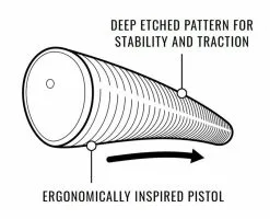 Lamkin Deep Etched Paddle Full Cord Standard Putter Grip Black/White 5 Lamkin Deep Etched Paddle Full Cord Standard Putter Grip Black/White -Outlet Golf Putter Store 41500 2
