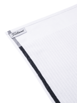 Titleist Players Terry Golf Towel White/Black   -Outlet Golf Putter Store 41579 1