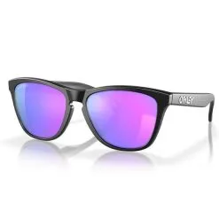 Oakley Frogskins Matte Black Glasses Prizm Violet
