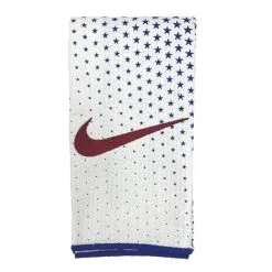 Nike Golf Caddy Golf Towel White/Red  