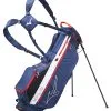 Mizuno K1-Lo LightWeight Stand Bag 2022 Navy/Red  
