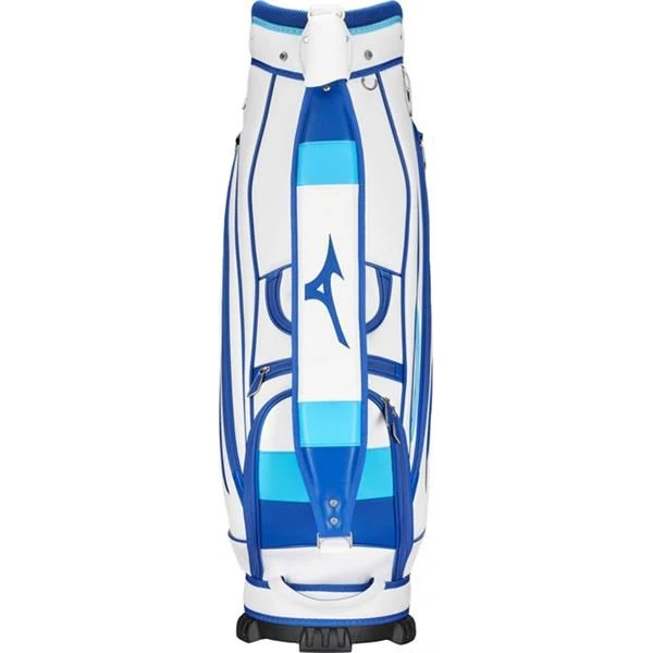 Mizuno Tour Staff Mid Bag 2022 White/Blue 2 Mizuno Tour Staff Mid Bag 2022 White/Blue - Image 2