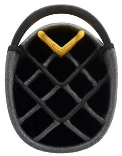 Powakaddy X-Lite Edition Cart Bag 2022 Black/Gunmetal/Yellow   -Outlet Golf Putter Store 42373 2