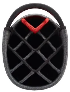 Powakaddy X-Lite Edition Cart Bag 2022 Black/Gunmetal/Red 5 Powakaddy X-Lite Edition Cart Bag 2022 Black/Gunmetal/Red -Outlet Golf Putter Store 42374 2
