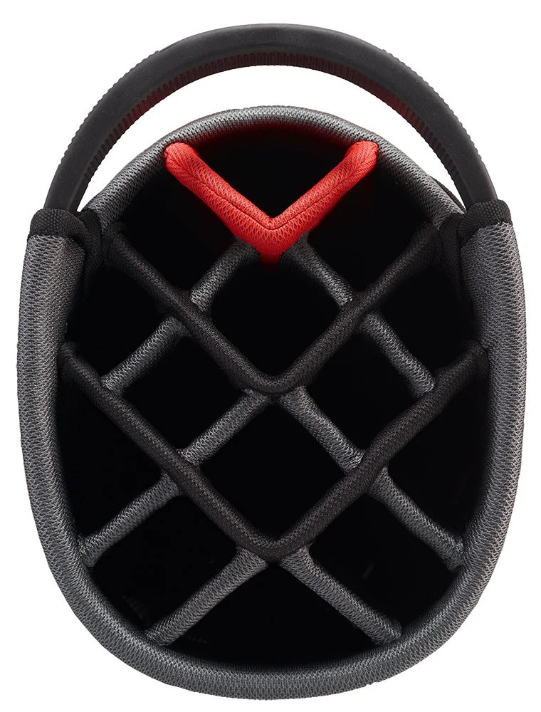 Powakaddy X-Lite Edition Cart Bag 2022 Black/Gunmetal/Red 3 Powakaddy X-Lite Edition Cart Bag 2022 Black/Gunmetal/Red - Image 3