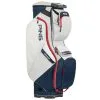 Ping Traverse 214 Cart Bag Platinum/Navy/Red  