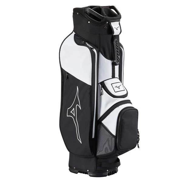 Mizuno LW-C Cart Bag White/Black 1 Mizuno LW-C Cart Bag White/Black