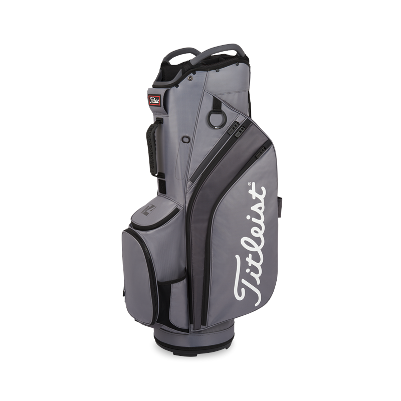 Titleist Cart 14 Bag Charcoal/Graphite/Black 1 Titleist Cart 14 Bag Charcoal/Graphite/Black