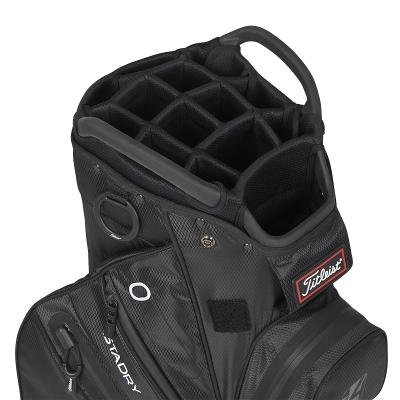 Titleist StaDry Cart 14 Bag Black 3 Titleist StaDry Cart 14 Bag Black - Image 3