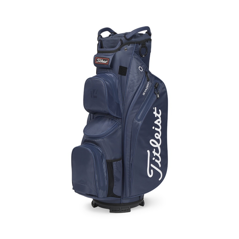 Titleist StaDry Cart 14 Bag Navy 1 Titleist StaDry Cart 14 Bag Navy