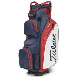 Titleist StaDry Cart 14 Bag Navy/Red/White  