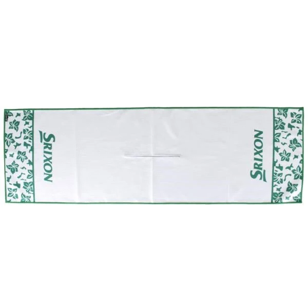 Srixon Tour Towel Majors Edition Green/White 1 Srixon Tour Towel Majors Edition Green/White