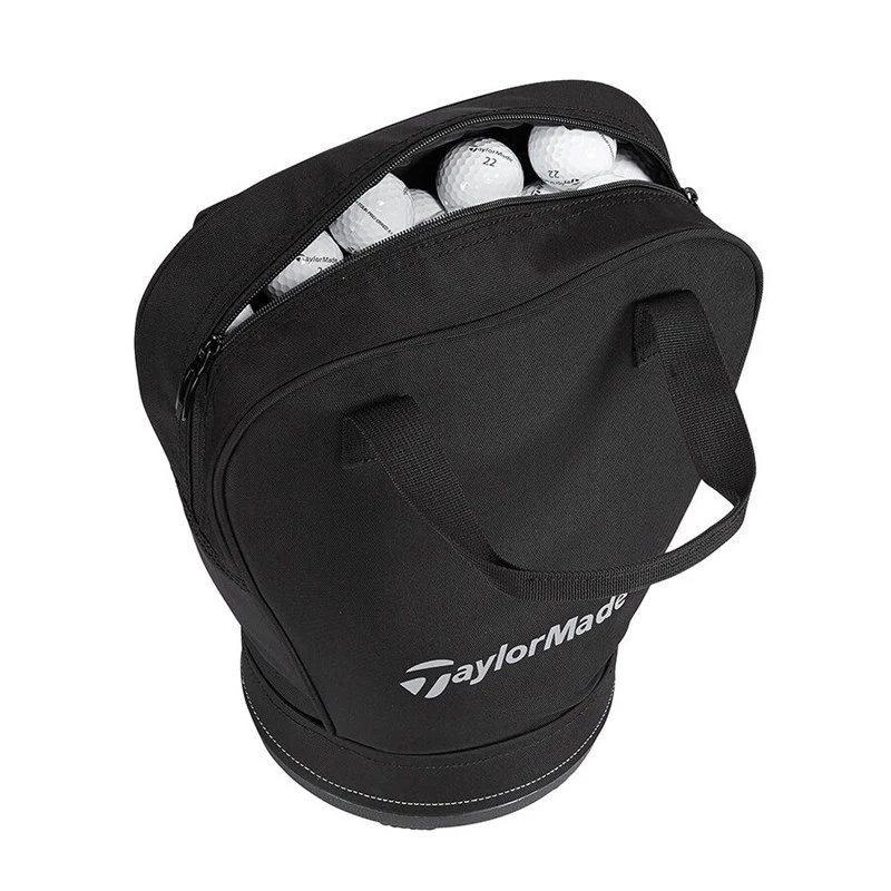 TaylorMade Tm23 Performance Practice Ball Bag Black 2 TaylorMade Tm23 Performance Practice Ball Bag Black - Image 2