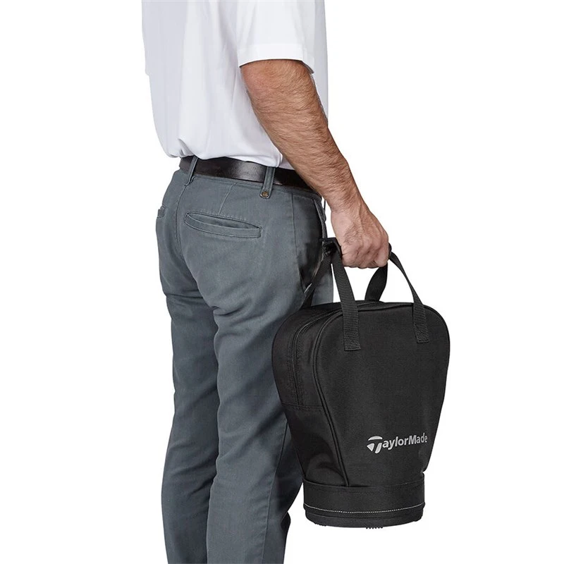TaylorMade Tm23 Performance Practice Ball Bag Black 3 TaylorMade Tm23 Performance Practice Ball Bag Black - Image 3